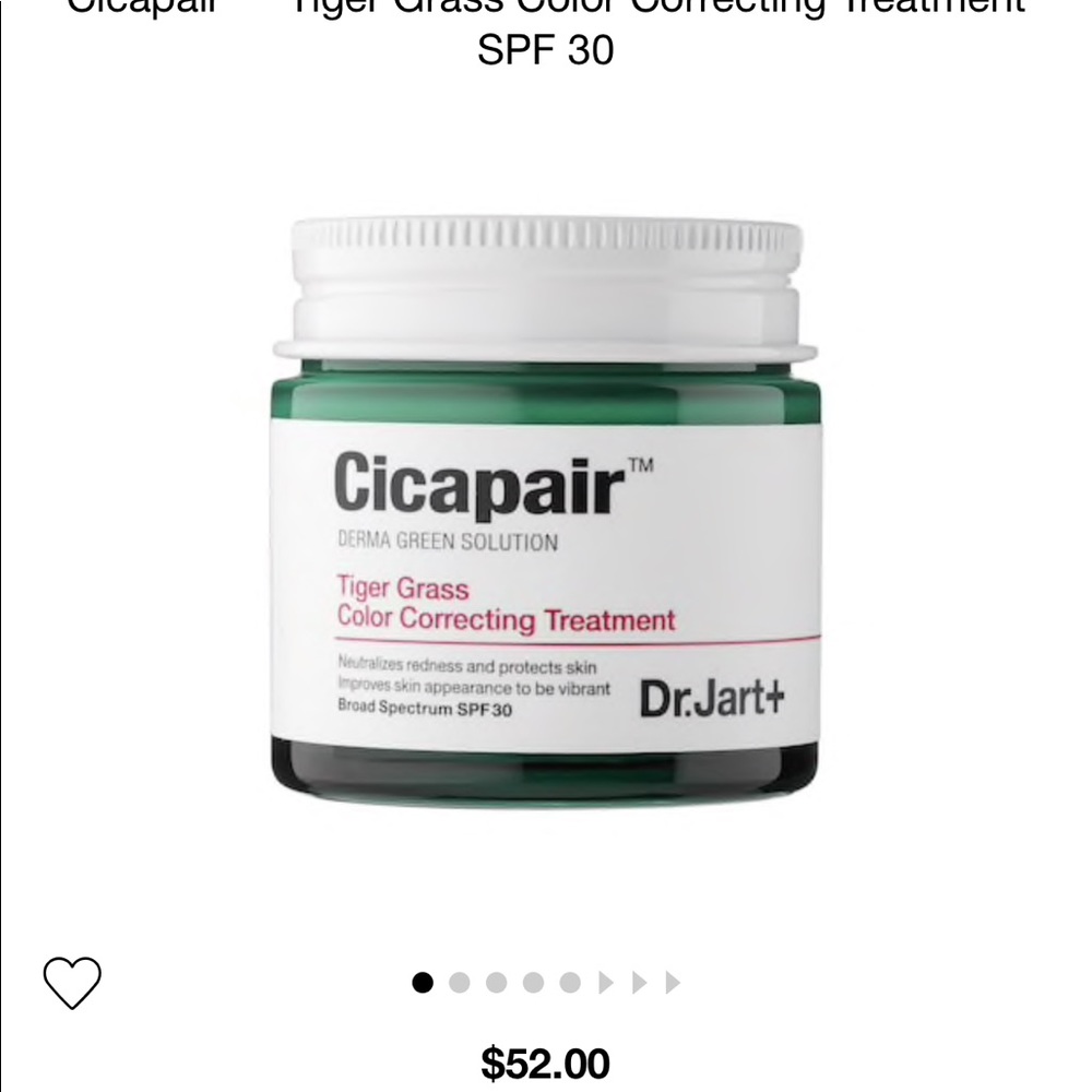 DR. JART+ Cicapair Color Correcting Cream spf 30